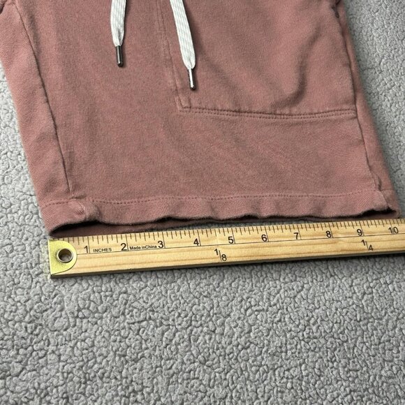 Vuori Shorts Mens Small Vital French Terry Sweat Drawstring Athletic Gym Casual - Picture 11 of 11